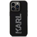 Karl Lagerfeld Etui Karl Lagerfeld KLHCP15L3DMBKCK do iPhone 15 Pro 6.1" czarny/black hardcase 3D Rubber Glitter Logo