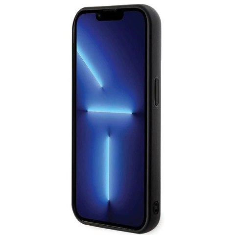 Karl Lagerfeld Etui Karl Lagerfeld KLHCP15L3DMBKCK do iPhone 15 Pro 6.1" czarny/black hardcase 3D Rubber Glitter Logo Karl Lagerfeld Etui Karl Lagerfeld KLHCP15L3DMBKCK do iPhone 15 Pro 6.1" czarny/black hardcase 3D Rubber Glitter Logo