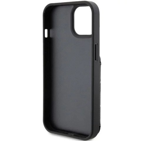 Karl Lagerfeld Etui Karl Lagerfeld KLHCP15SSAKCNSCK do iPhone 15 6.1" czarny/black hardcase Saffiano Cardslots and Stand Monogram Choupette Karl Lagerfeld Etui Karl Lagerfeld KLHCP15SSAKCNSCK do iPhone 15 6.1" czarny/black hardcase Saffiano Cardslots and Stand Monogram Choupette