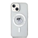 Karl Lagerfeld Etui Karl Lagerfeld KLHMP15SHFCCNOT do iPhone 15 6.1" transparent hardcase IML Choupette MagSafe