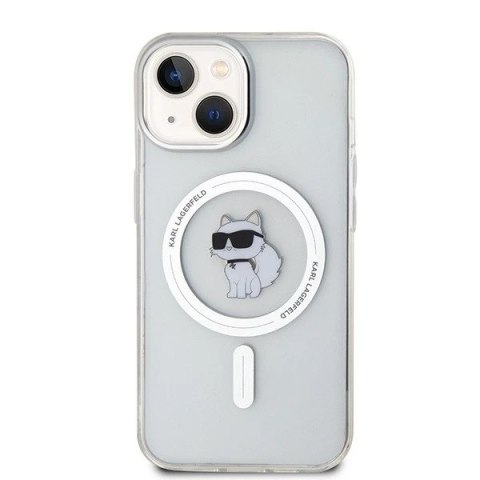 Karl Lagerfeld Etui Karl Lagerfeld KLHMP15SHFCCNOT do iPhone 15 6.1" transparent hardcase IML Choupette MagSafe Karl Lagerfeld Etui Karl Lagerfeld KLHMP15SHFCCNOT do iPhone 15 6.1" transparent hardcase IML Choupette MagSafe