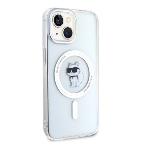 Karl Lagerfeld Etui Karl Lagerfeld KLHMP15SHFCCNOT do iPhone 15 6.1" transparent hardcase IML Choupette MagSafe Karl Lagerfeld Etui Karl Lagerfeld KLHMP15SHFCCNOT do iPhone 15 6.1" transparent hardcase IML Choupette MagSafe