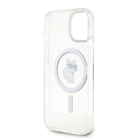 Karl Lagerfeld Etui Karl Lagerfeld KLHMP15SHFCCNOT do iPhone 15 6.1" transparent hardcase IML Choupette MagSafe Karl Lagerfeld Etui Karl Lagerfeld KLHMP15SHFCCNOT do iPhone 15 6.1" transparent hardcase IML Choupette MagSafe