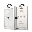 Karl Lagerfeld Etui Karl Lagerfeld KLHMP15SHFCCNOT do iPhone 15 6.1" transparent hardcase IML Choupette MagSafe