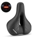 RockBros Siodełko rowerowe Rockbros 38218916002 MTB + lampka - czarne