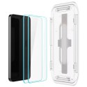 Spigen 2x Szkło hartowane do Samsung Galaxy S24+ Plus S25+ Plus Spigen Glas.TR "EZ FIT" Clear 2-Pack z ramką do montażu