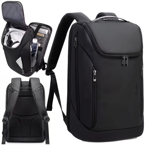 Bange Plecak wodoodporny Bange torba na laptopa 15.6" miejski podróżny 48x31x16 cm do pracy szkoły samolotu męski damski z gniazdem US Bange Plecak wodoodporny Bange torba na laptopa 15.6" miejski podróżny 48x31x16 cm do pracy szkoły samolotu męski damski z gniazdem US