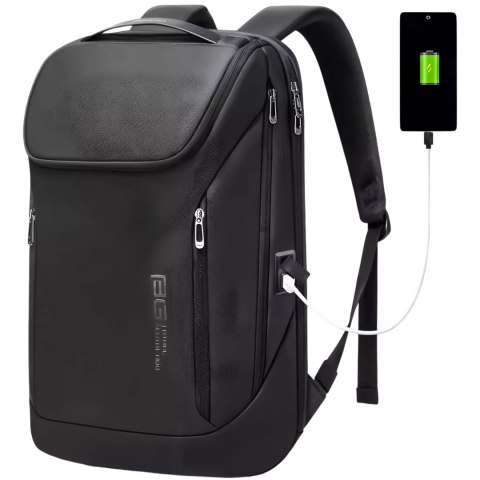 Bange Plecak wodoodporny Bange torba na laptopa 15.6" miejski podróżny 48x31x16 cm do pracy szkoły samolotu męski damski z gniazdem US Bange Plecak wodoodporny Bange torba na laptopa 15.6" miejski podróżny 48x31x16 cm do pracy szkoły samolotu męski damski z gniazdem US
