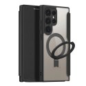 Dux Ducis Etui Dux Ducis Skin X Pro z klapką i magnetycznym ringiem na Samsung S24 Ultra - czarne