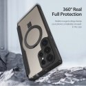 Dux Ducis Etui Dux Ducis Skin X Pro z klapką i magnetycznym ringiem na Samsung S24 Ultra - czarne