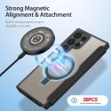 Dux Ducis Etui Dux Ducis Skin X Pro z klapką i magnetycznym ringiem na Samsung S24 Ultra - czarne