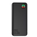 Joyroom Powerbank Joyroom JR-L015 20000mAh 22.5W z kablami USB-C Lightning - czarny