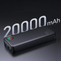 Joyroom Powerbank Joyroom JR-L015 20000mAh 22.5W z kablami USB-C Lightning - czarny