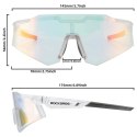 RockBros Okulary rowerowe Rockbros SP291 fotochromowe UV400 - białe