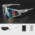 RockBros Okulary rowerowe Rockbros SP291 fotochromowe UV400 - białe
