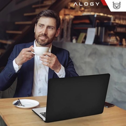 Alogy Etui do Apple Macbook Air 13 13.3" - 2018-2021 (M1 A2337/A2179/A1932) Alogy AirGuard™ Elastyczna obudowa Matowa Czerń Alogy Etui do Apple Macbook Air 13 13.3" - 2018-2021 (M1 A2337/A2179/A1932) Alogy AirGuard™ Elastyczna obudowa Matowa Czerń