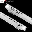 Alogy Etui do Apple Macbook Air 13 13.3" - 2018-2021 (M1 A2337/A2179/A1932) Alogy AirGuard™ Elastyczna obudowa Matowa Przezroczysta Bi