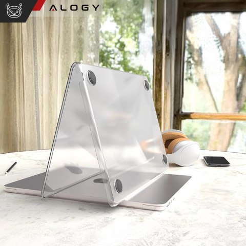 Alogy Etui do Apple Macbook Air 13 13.3" - 2018-2021 (M1 A2337/A2179/A1932) Alogy AirGuard™ Elastyczna obudowa Matowa Przezroczysta Bi Alogy Etui do Apple Macbook Air 13 13.3" - 2018-2021 (M1 A2337/A2179/A1932) Alogy AirGuard™ Elastyczna obudowa Matowa Przezroczysta Bi