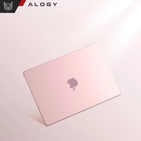 Alogy Etui do Apple Macbook Air 13.6 - M2/M3 2022/2023/2024/2025 Alogy AirGuard™ Elastyczna obudowa Matowa Przezroczysty Różowy Alogy Etui do Apple Macbook Air 13.6 - M2/M3 2022/2023/2024/2025 Alogy AirGuard™ Elastyczna obudowa Matowa Przezroczysty Różowy