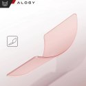 Alogy Etui do Apple Macbook Air 13.6 - M2/M3 2022/2023/2024/2025 Alogy AirGuard™ Elastyczna obudowa Matowa Przezroczysty Różowy