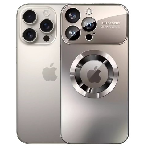 Alogy Etui do Apple iPhone 16 Pro Max obudowa Alogy MagSafe LuxeShield™ Case z ochroną obiektywów do MagSafe Titanium Alogy Etui do Apple iPhone 16 Pro Max obudowa Alogy MagSafe LuxeShield™ Case z ochroną obiektywów do MagSafe Titanium