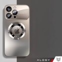 Alogy Etui do Apple iPhone 16 Pro Max obudowa Alogy MagSafe LuxeShield™ Case z ochroną obiektywów do MagSafe Titanium