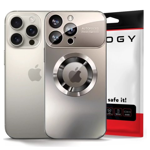 Alogy Etui do Apple iPhone 16 Pro Max obudowa Alogy MagSafe LuxeShield™ Case z ochroną obiektywów do MagSafe Titanium Alogy Etui do Apple iPhone 16 Pro Max obudowa Alogy MagSafe LuxeShield™ Case z ochroną obiektywów do MagSafe Titanium