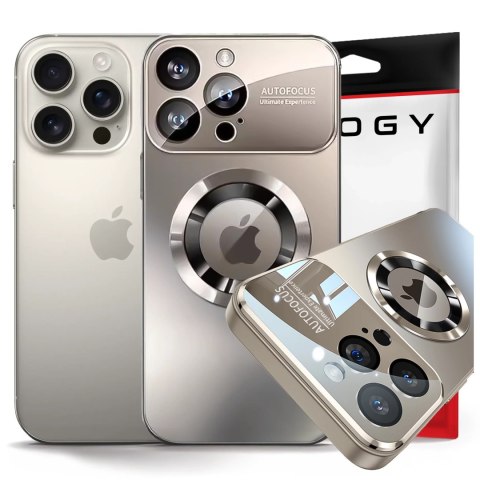 Alogy Etui do Apple iPhone 16 Pro Max obudowa Alogy MagSafe LuxeShield™ Case z ochroną obiektywów do MagSafe Titanium Alogy Etui do Apple iPhone 16 Pro Max obudowa Alogy MagSafe LuxeShield™ Case z ochroną obiektywów do MagSafe Titanium