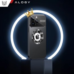 Alogy Etui do Apple iPhone 16 Pro obudowa Alogy MagSafe LuxeShield™ Case z ochroną obiektywów do MagSafe Graphite Black