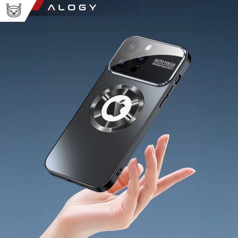 Alogy Etui do Apple iPhone 16 Pro obudowa Alogy MagSafe LuxeShield™ Case z ochroną obiektywów do MagSafe Graphite Black Alogy Etui do Apple iPhone 16 Pro obudowa Alogy MagSafe LuxeShield™ Case z ochroną obiektywów do MagSafe Graphite Black