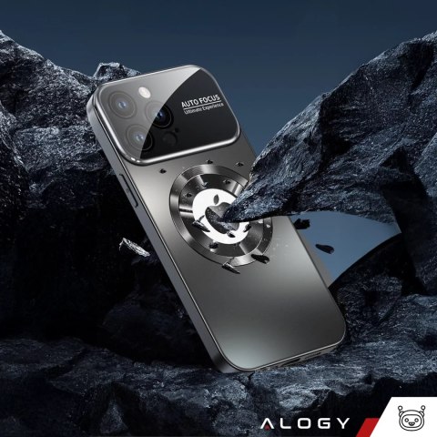 Alogy Etui do Apple iPhone 16 Pro obudowa Alogy MagSafe LuxeShield™ Case z ochroną obiektywów do MagSafe Graphite Black Alogy Etui do Apple iPhone 16 Pro obudowa Alogy MagSafe LuxeShield™ Case z ochroną obiektywów do MagSafe Graphite Black