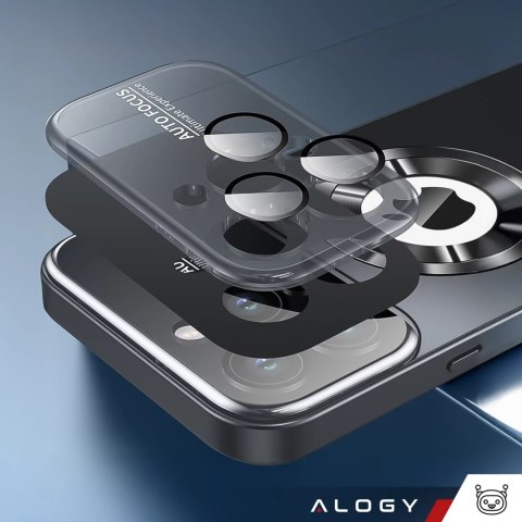 Alogy Etui do Apple iPhone 16 Pro obudowa Alogy MagSafe LuxeShield™ Case z ochroną obiektywów do MagSafe Graphite Black Alogy Etui do Apple iPhone 16 Pro obudowa Alogy MagSafe LuxeShield™ Case z ochroną obiektywów do MagSafe Graphite Black