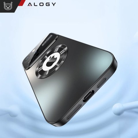 Alogy Etui do Apple iPhone 16 Pro obudowa Alogy MagSafe LuxeShield™ Case z ochroną obiektywów do MagSafe Graphite Black Alogy Etui do Apple iPhone 16 Pro obudowa Alogy MagSafe LuxeShield™ Case z ochroną obiektywów do MagSafe Graphite Black