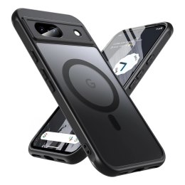 Alogy Etui do Google Pixel 8a obudowa Alogy MagSafe Hybrid Matte Case pokrowiec plecki na telefon MagMat matowe Czarne
