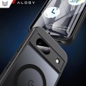 Alogy Etui do Google Pixel 8a obudowa Alogy MagSafe Hybrid Matte Case pokrowiec plecki na telefon MagMat matowe Czarne