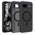 Alogy Etui do Google Pixel 8a obudowa Alogy MagSafe Hybrid Matte Case pokrowiec plecki na telefon MagMat matowe Czarne