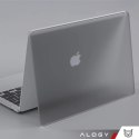 Alogy Etui ochronne do Apple Macbook Air 15 M2/M3/M4 2023/2024/2025 Alogy AirGuard™ Elastyczna obudowa Matowa Czerń