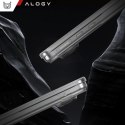 Alogy Etui ochronne do Apple Macbook Air 15 M2/M3/M4 2023/2024/2025 Alogy AirGuard™ Elastyczna obudowa Matowa Czerń