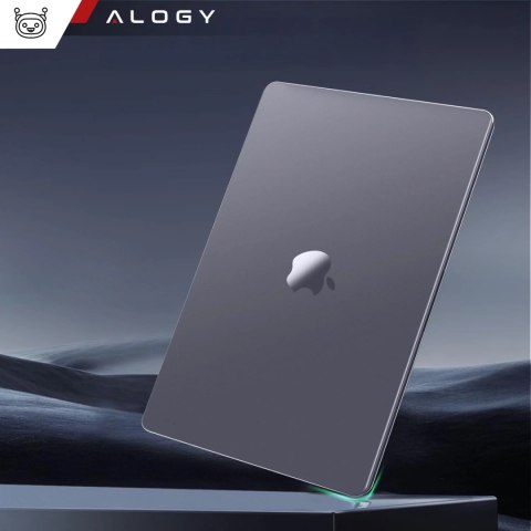 Alogy Etui ochronne do Apple Macbook Air 15 M2/M3/M4 2023/2024/2025 Alogy AirGuard™ Elastyczna obudowa Matowa Czerń Alogy Etui ochronne do Apple Macbook Air 15 M2/M3/M4 2023/2024/2025 Alogy AirGuard™ Elastyczna obudowa Matowa Czerń