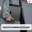 Alogy Etui ochronne do Apple Macbook Air 15 M2/M3/M4 2023/2024/2025 Alogy AirGuard™ Elastyczna obudowa Matowa Czerń