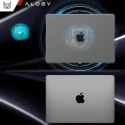 Alogy Etui ochronne do Apple Macbook Air 15 M2/M3/M4 2023/2024/2025 Alogy AirGuard™ Elastyczna obudowa Matowa Czerń