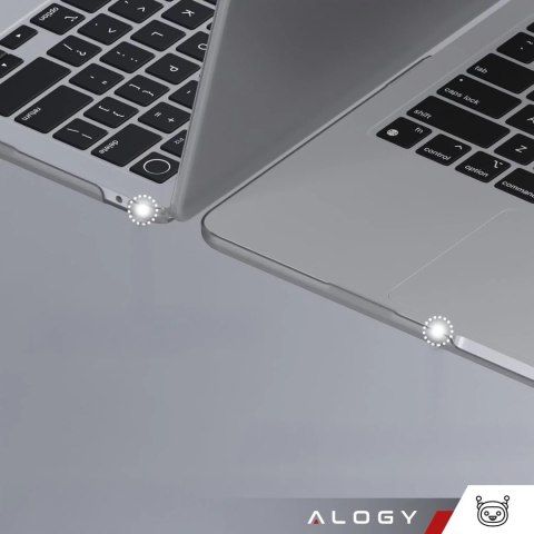 Alogy Etui ochronne do Apple Macbook Air 15 M2/M3/M4 2023/2024/2025 Alogy AirGuard™ Elastyczna obudowa Matowa Czerń Alogy Etui ochronne do Apple Macbook Air 15 M2/M3/M4 2023/2024/2025 Alogy AirGuard™ Elastyczna obudowa Matowa Czerń