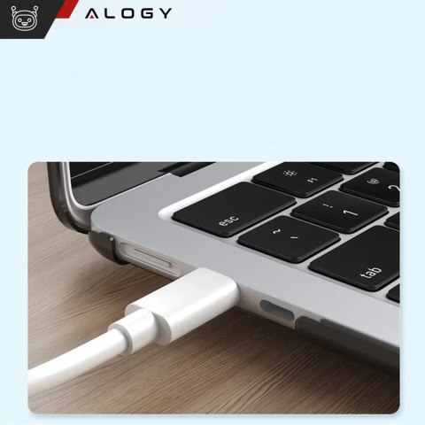 Alogy Etui ochronne do Apple Macbook Air 15 M2/M3/M4 2023/2024/2025 Alogy AirGuard™ Elastyczna obudowa Matowa Czerń Alogy Etui ochronne do Apple Macbook Air 15 M2/M3/M4 2023/2024/2025 Alogy AirGuard™ Elastyczna obudowa Matowa Czerń