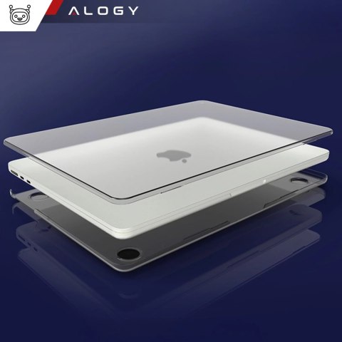 Alogy Etui ochronne do Apple Macbook Air 15 M2/M3/M4 2023/2024/2025 Alogy AirGuard™ Elastyczna obudowa Matowa Przezroczysta Biel Alogy Etui ochronne do Apple Macbook Air 15 M2/M3/M4 2023/2024/2025 Alogy AirGuard™ Elastyczna obudowa Matowa Przezroczysta Biel