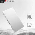 Alogy Etui ochronne do Apple Macbook Air 15 M2/M3/M4 2023/2024/2025 Alogy AirGuard™ Elastyczna obudowa Matowa Przezroczysta Biel