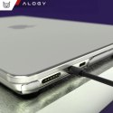 Alogy Etui ochronne do Apple Macbook Air 15 M2/M3/M4 2023/2024/2025 Alogy AirGuard™ Elastyczna obudowa Matowa Przezroczysta Biel