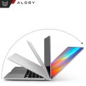 Alogy Etui ochronne do Apple Macbook Air 15 M2/M3/M4 2023/2024/2025 Alogy AirGuard™ Elastyczna obudowa Matowa Przezroczysta Biel