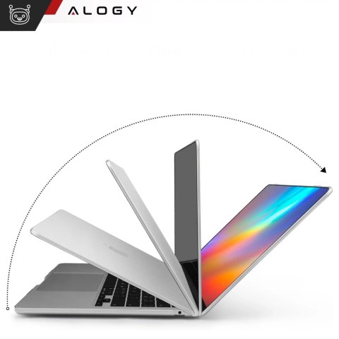 Alogy Etui ochronne do Apple Macbook Air 15 M2/M3/M4 2023/2024/2025 Alogy AirGuard™ Elastyczna obudowa Matowa Przezroczysta Biel Alogy Etui ochronne do Apple Macbook Air 15 M2/M3/M4 2023/2024/2025 Alogy AirGuard™ Elastyczna obudowa Matowa Przezroczysta Biel