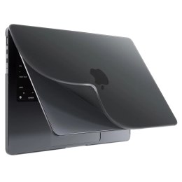 Alogy Etui ochronne do Apple Macbook Pro 14 - M1/M2/M3/M4 2021-2024 Alogy AirGuard™ Elastyczna obudowa bez odcisków palców Matowa Czer