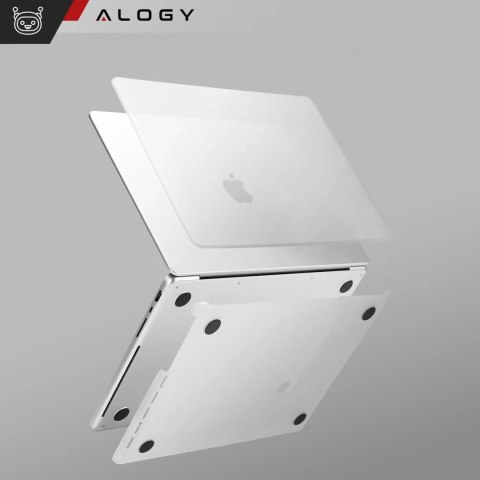 Alogy Etui ochronne do Apple Macbook Pro 14 - M1/M2/M3/M4 2021-2024 Alogy AirGuard™ Elastyczna obudowa bez odcisków palców Matowa Prze Alogy Etui ochronne do Apple Macbook Pro 14 - M1/M2/M3/M4 2021-2024 Alogy AirGuard™ Elastyczna obudowa bez odcisków palców Matowa Prze